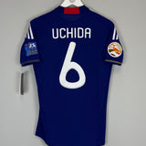 2009/10 JAPAN UCHIDA #6 *PLAYER ISSUE* BNWT HOME SHIRT (S) ADIDAS