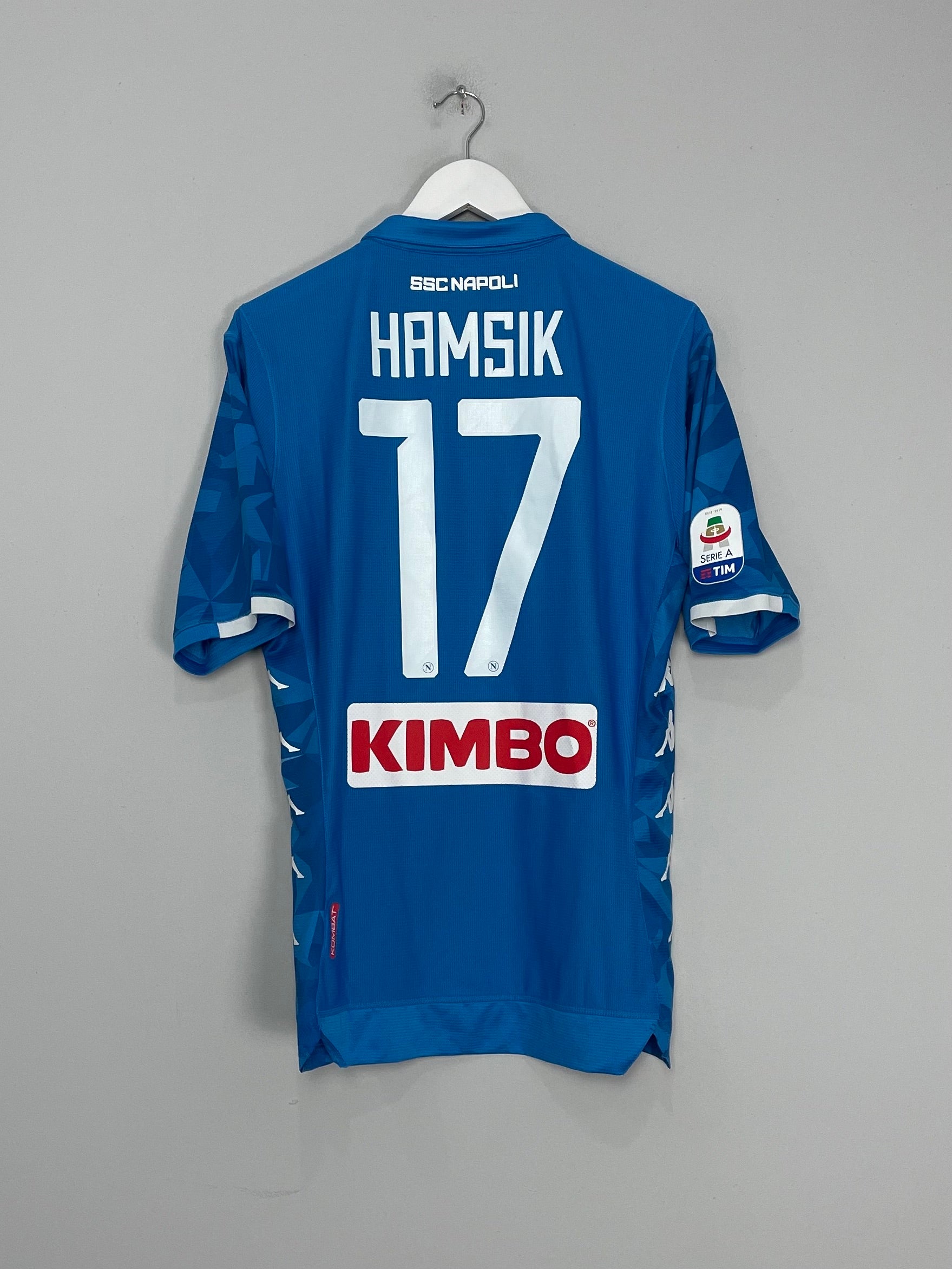 2018/19 NAPOLI HAMSIK #17 HOME SHIRT (XL) KAPPA