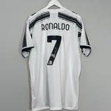 2020/21 JUVENTUS RONALDO #7 HOME SHIRT (XXL) ADIDAS