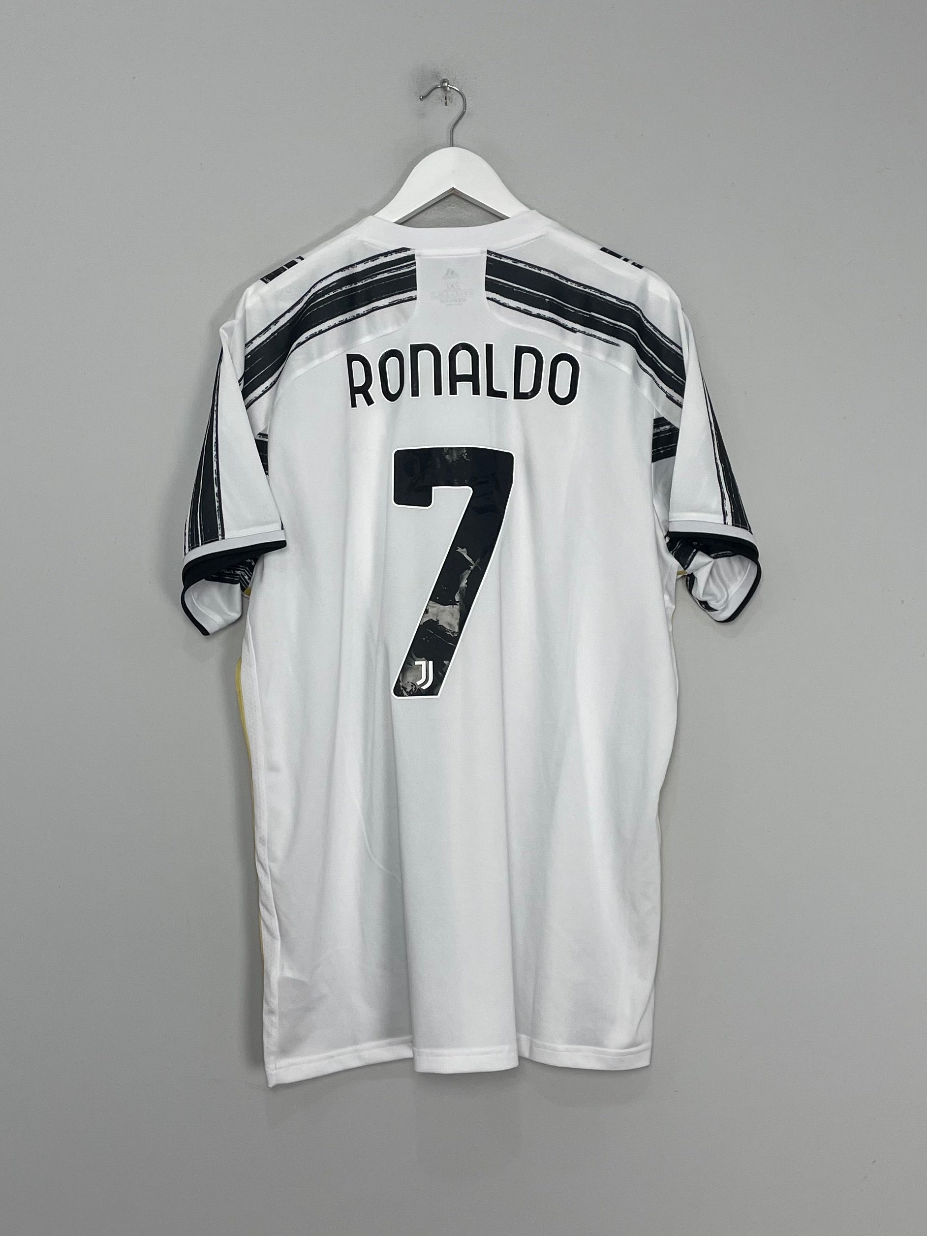 2020/21 JUVENTUS RONALDO #7 HOME SHIRT (XXL) ADIDAS