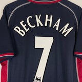 2000/01 MANCHESTER UNITED BECKHAM #7 THIRD SHIRT (M) UMBRO