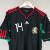 2010/11 MEXICO J.HERNANDEZ #14 AWAY SHIRT (M) ADIDAS