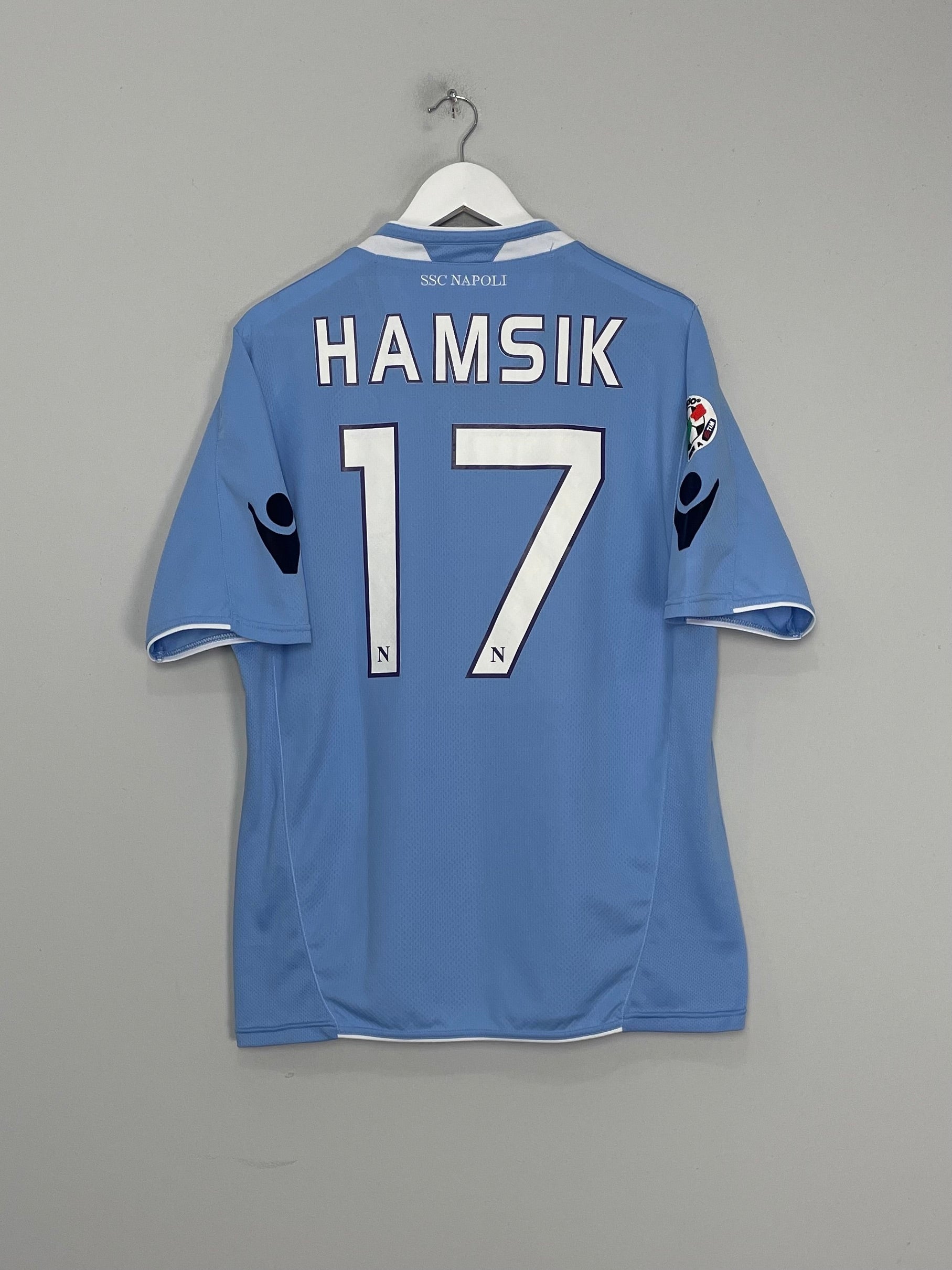 2010/11 NAPOLI HAMSIK #17 HOME SHIRT (L) MACRON