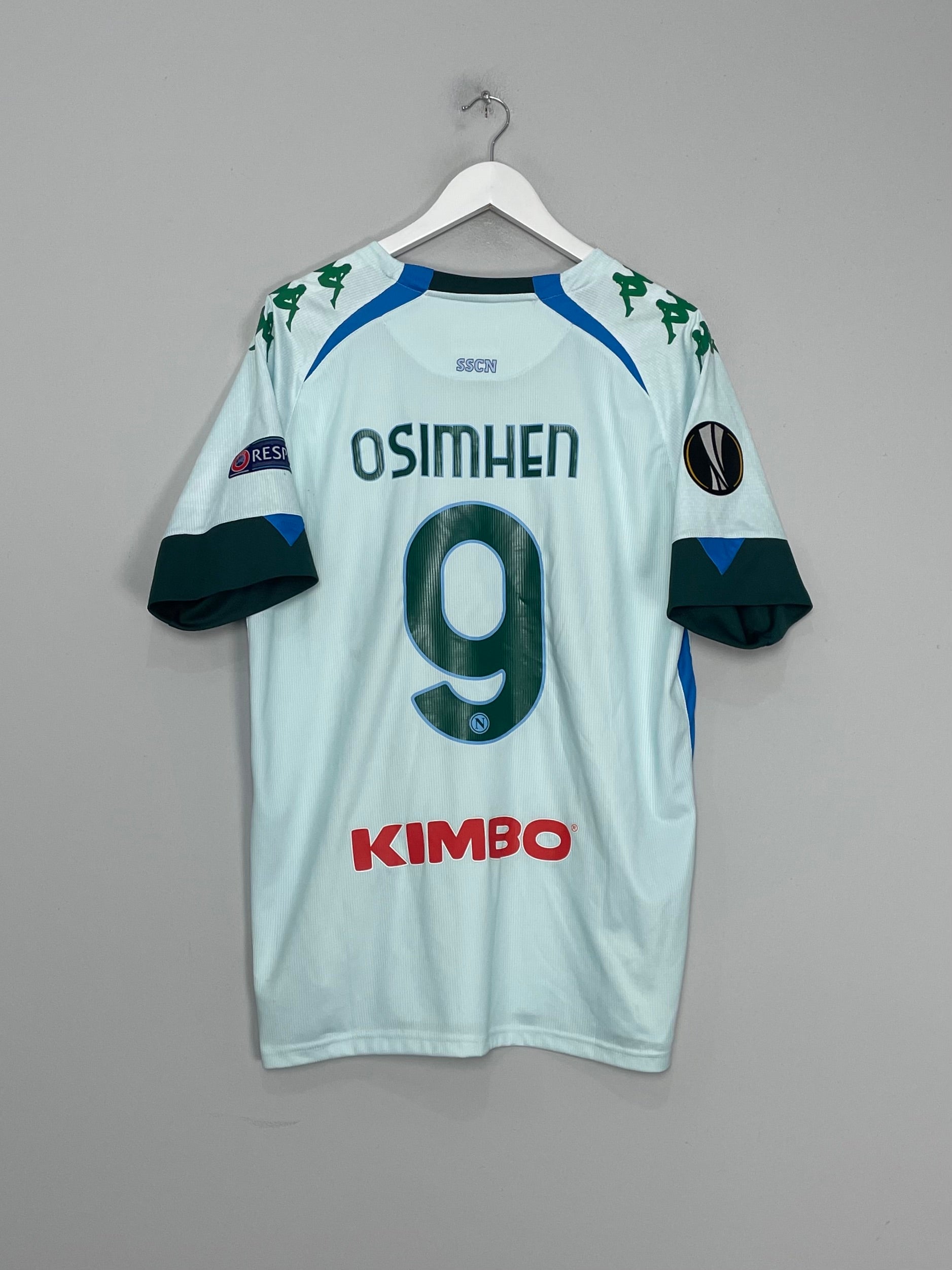 2020/21 NAPOLI OSIMHEN #9 E/L AWAY SHIRT (XXL) KAPPA