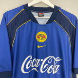 2001/02 CLUB AMERICA AWAY SHIRT (XL) NIKE