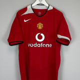 2004/05 MANCHESTER UNITED RONALDO #7 HOME SHIRT (L) NIKE