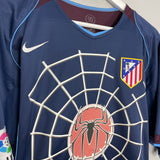 2004/05 ATLETICO MADRID TORRES #9 *SPIDERMAN* AWAY SHIRT (XL) NIKE