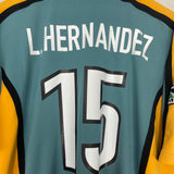 2000/01 LA GALAXY L.HERNANDEZ #15 HOME SHIRT (L) NIKE