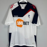 2011/12 BOLTON K.DAVIES #14 HOME SHIRT (XL) REEBOK