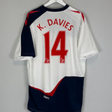 2011/12 BOLTON K.DAVIES #14 HOME SHIRT (XL) REEBOK