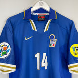 1996/97 ITALY DEL PIERO #14 HOME SHIRT (L) NIKE