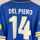 1996/97 ITALY DEL PIERO #14 HOME SHIRT (L) NIKE