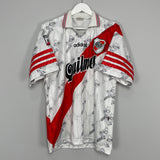 1996/97 RIVER PLATE HOME SHIRT (L) ADIDAS