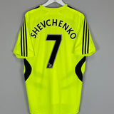 2007/08 CHELSEA SHEVCHENKO #7 AWAY SHIRT (L) ADIDAS