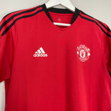 2022/23 MANCHESTER UNITED TRAINING SHIRT (M) ADIDAS