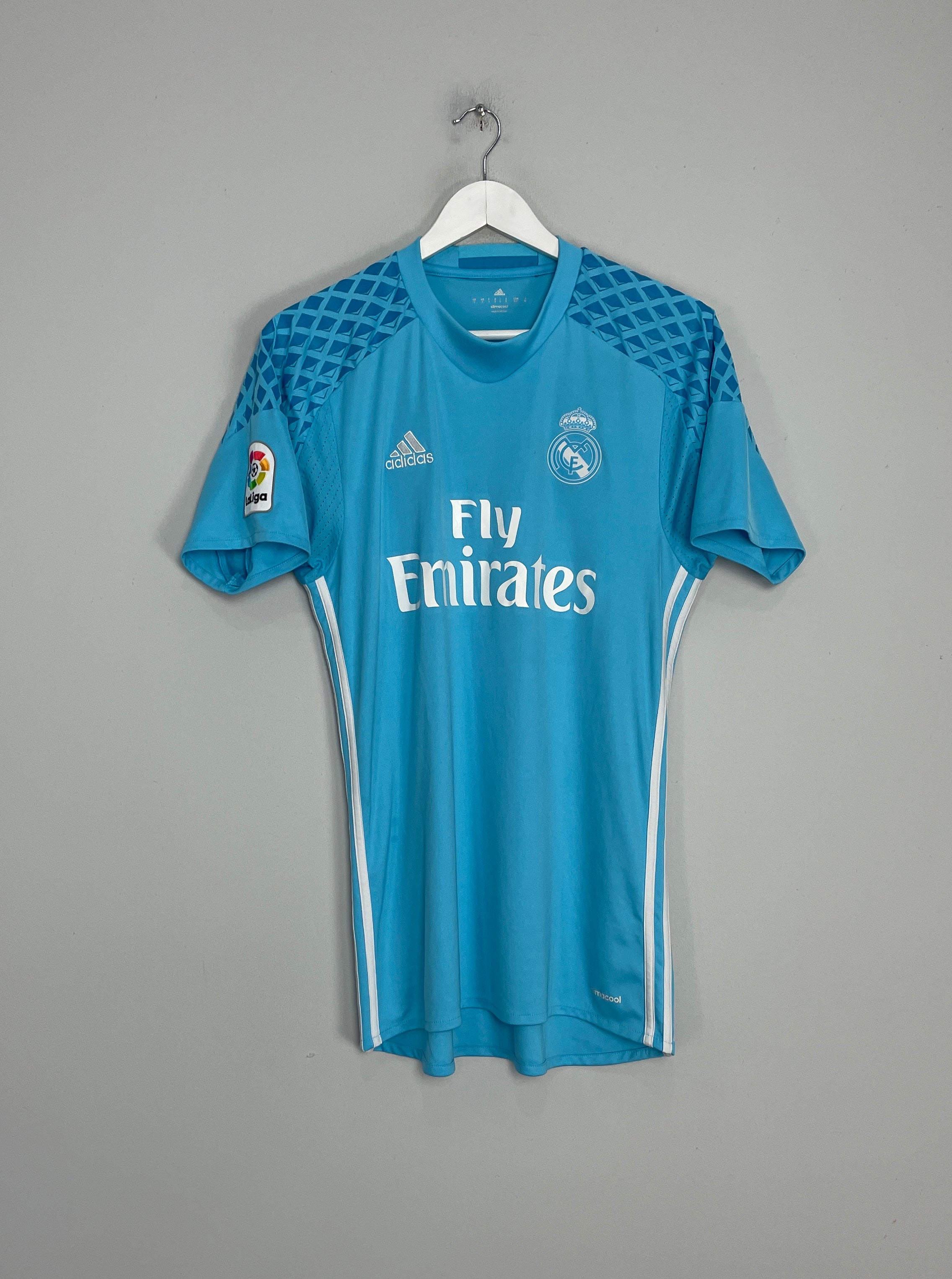 2016/17 REAL MADRID GK SHIRT (S) ADIDAS