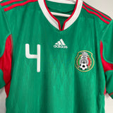 2010 MEXICO R.MARQUEZ #4 HOME SHIRT (M) ADIDAS