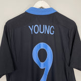 2011/12 ENGLAND YOUNG #9 AWAY SHIRT (XL) UMBRO