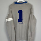 1982 ITALY L/S #1 GK SHIRT (L) ADIDAS ORIGINALS