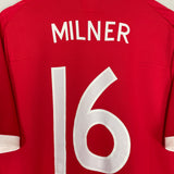 2010/11 ENGLAND MILNER #16 AWAY SHIRT (XL) UMBRO