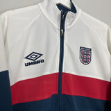 2000/02 ENGLAND TRACK JACKET (L) UMBRO