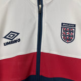 2000/02 ENGLAND TRACK JACKET (L) UMBRO