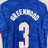 2020/21 ENGLAND GREENWOOD #3 AWAY SHIRT (L) NIKE