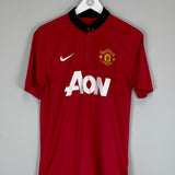 2013/14 MANCHESTER UNITED FERDINAND #6 HOME SHIRT (M) NIKE