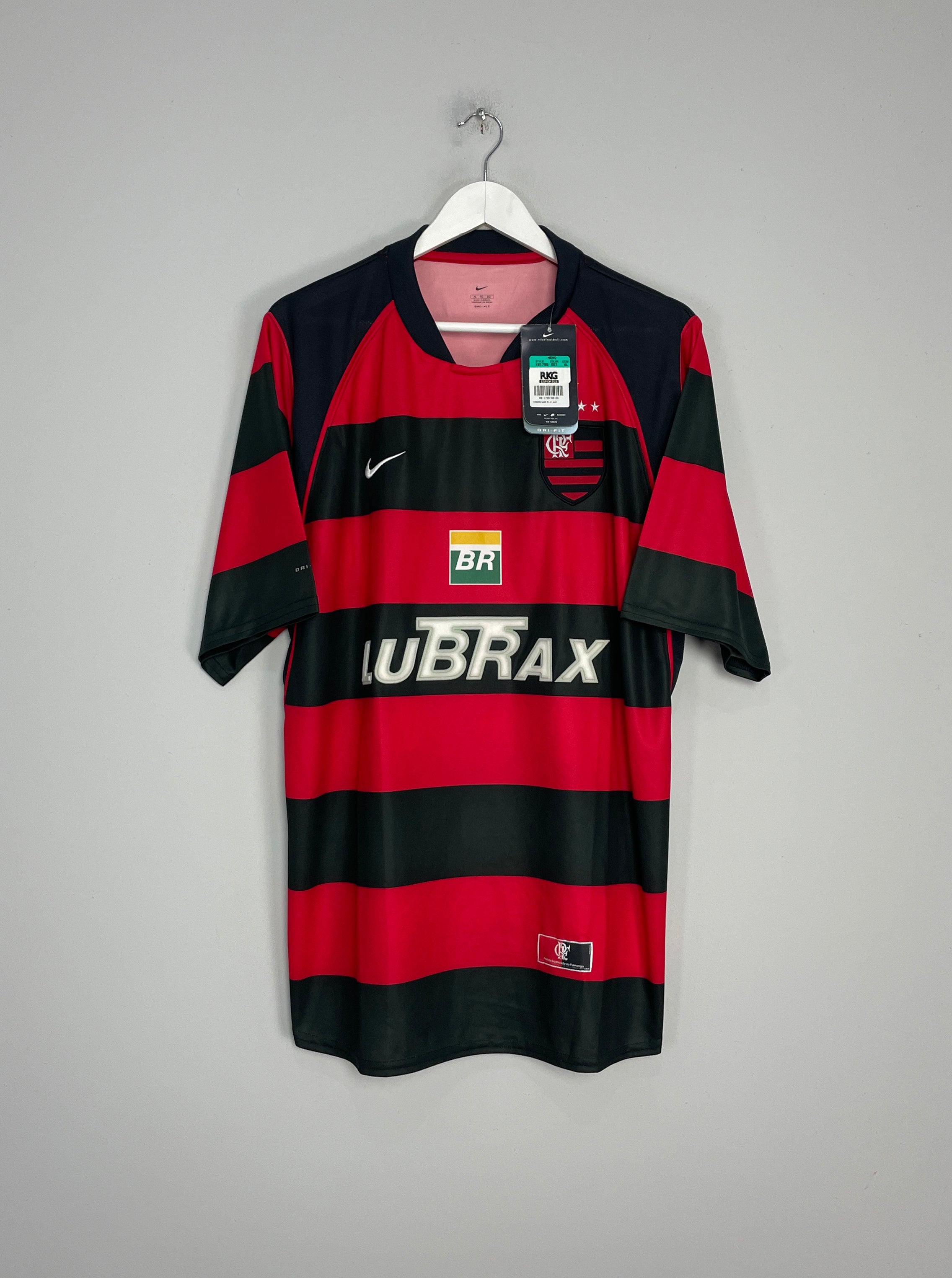 2004/06 FLAMENGO #10 *BNWT* HOME SHIRT (XL) NIKE