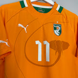 2011/13 IVORY COAST DROGBA #11 HOME SHIRT (L) PUMA