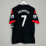 2015/16 MANCHESTER UNITED MEMPHIS #7 *BNWT* THIRD SHIRT (L) ADIDAS