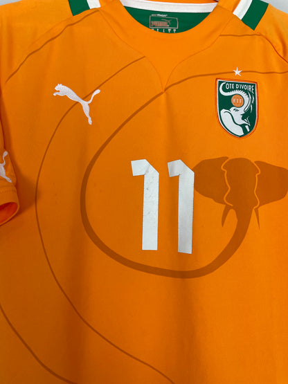 2011/13 IVORY COAST DROGBA #11 HOME SHIRT (L) PUMA