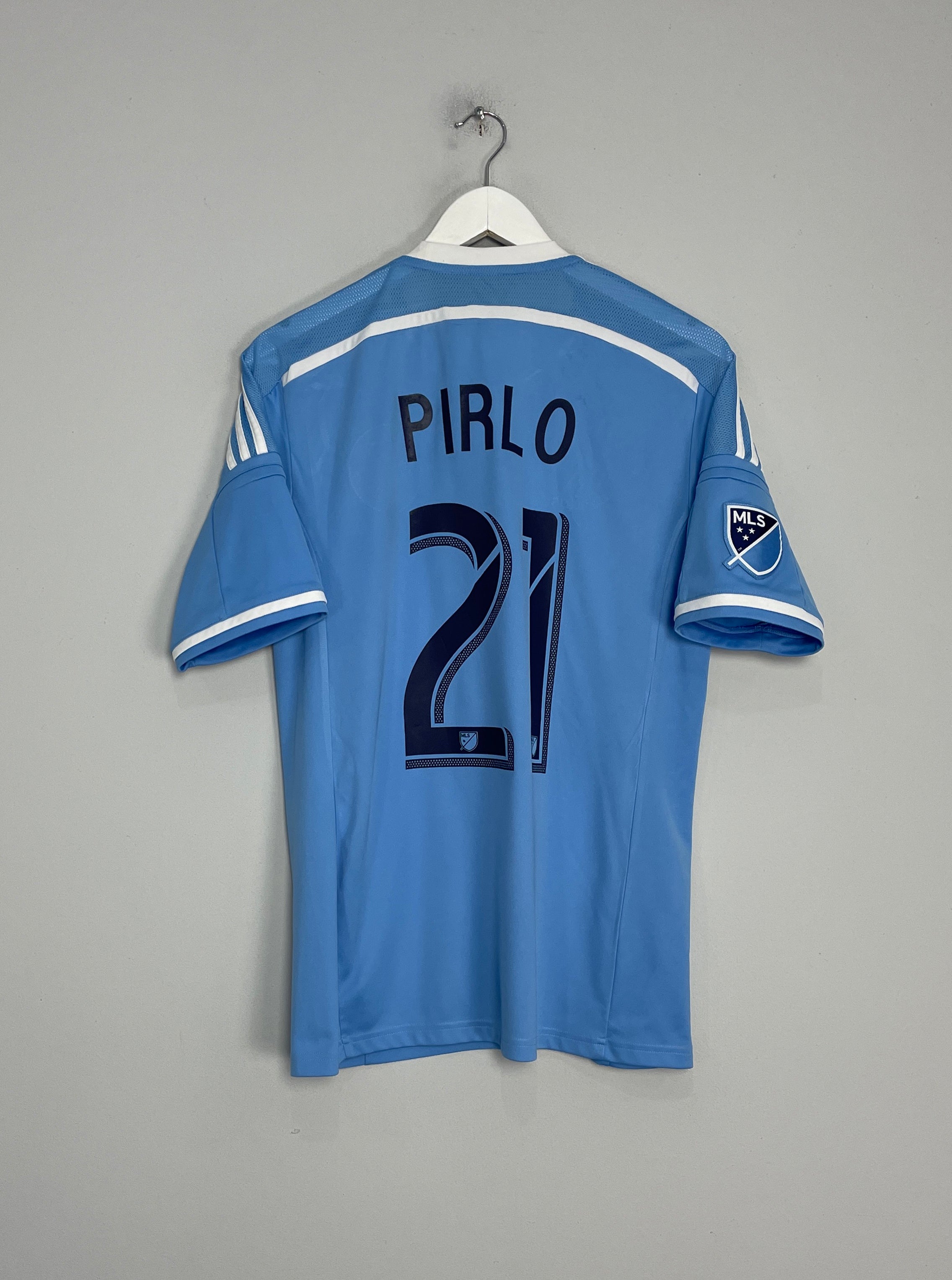 2015/16 NEW YORK CITY PIRLO #21 HOME SHIRT (M) ADIDAS