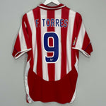 2003/04 ATLETICO MADRID F.TORRES #9 HOME SHIRT (M) NIKE