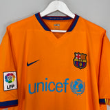 2007/08 BARCELONA RONALDINHO #10 AWAY SHIRT (XL) NIKE