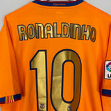 2007/08 BARCELONA RONALDINHO #10 AWAY SHIRT (XL) NIKE