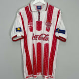 1999/00 NECAXA HOME SHIRT (XL) UMBRO