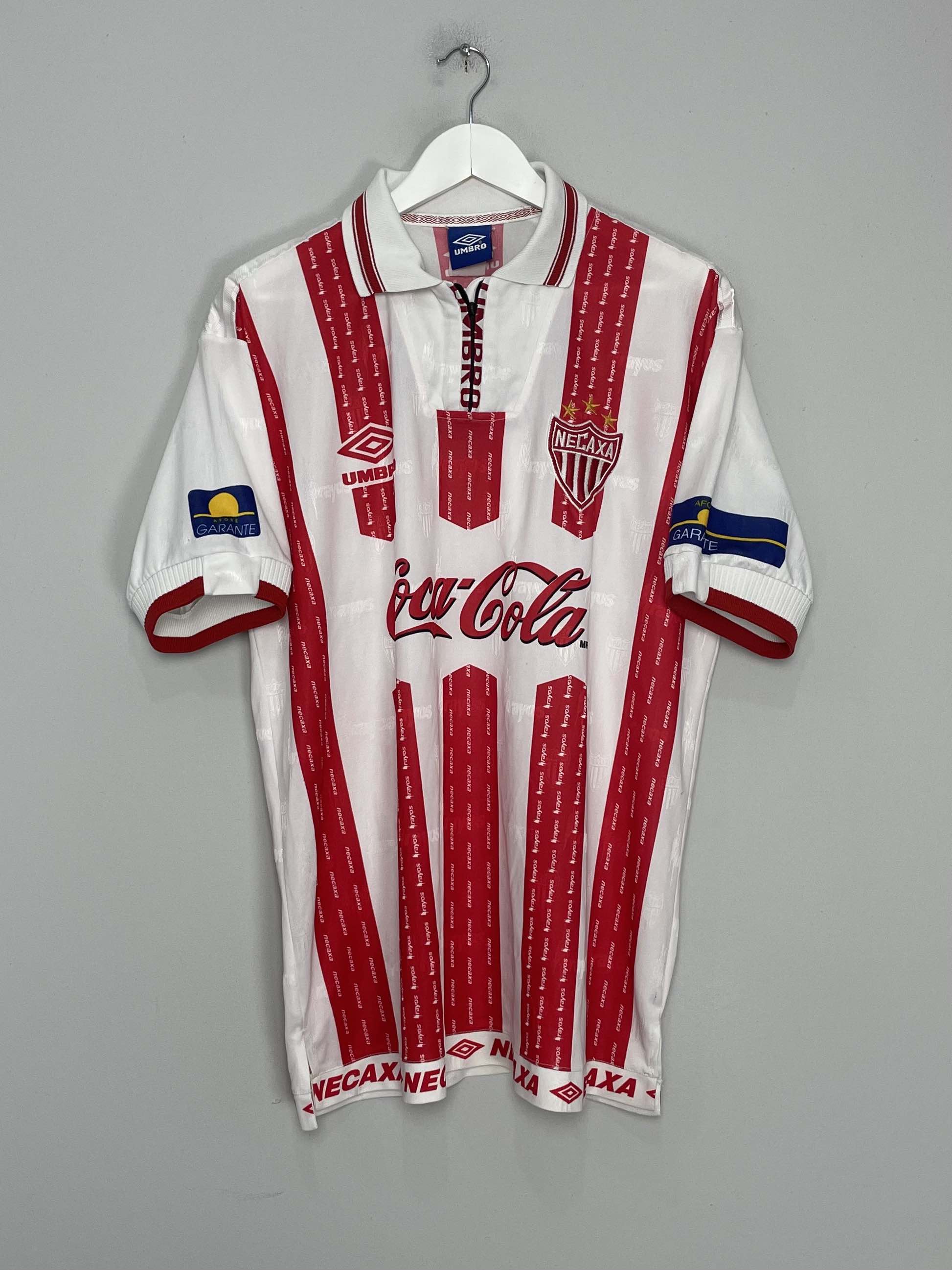 1999/00 NECAXA HOME SHIRT (XL) UMBRO