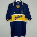 1996/98 BOCA JUNIORS HOME SHIRT (L) NIKE