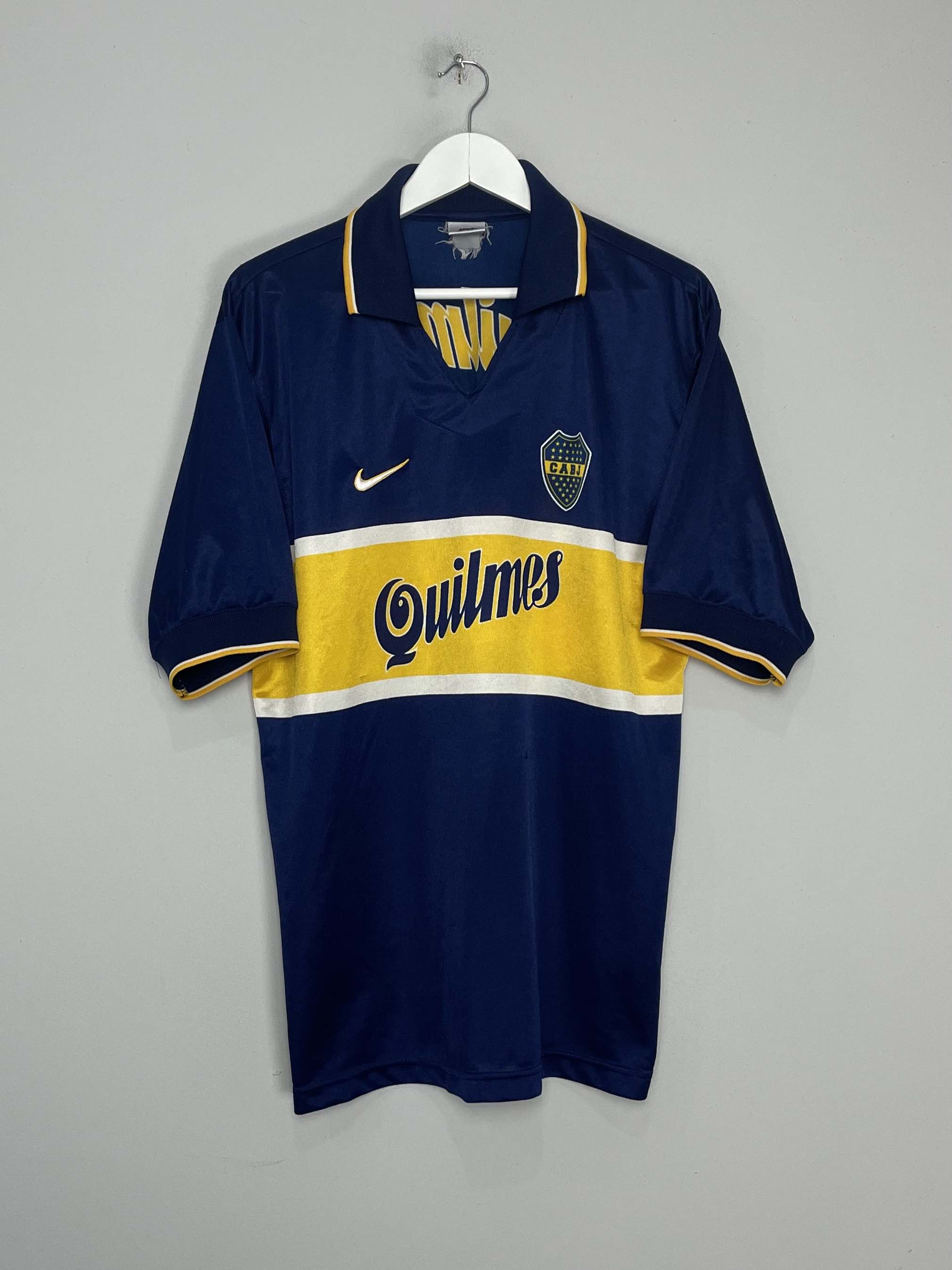 1996/98 BOCA JUNIORS HOME SHIRT (L) NIKE