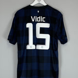 2013/14 MANCHESTER UNITED VIDIC #15 AWAY SHIRT (L) NIKE