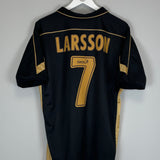 2003/04 CELTIC LARSSON #7 AWAY SHIRT (L) UMBRO