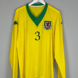 2006/07 WALES BALE #3 L/S AWAY SHIRT (XXL) KAPPA