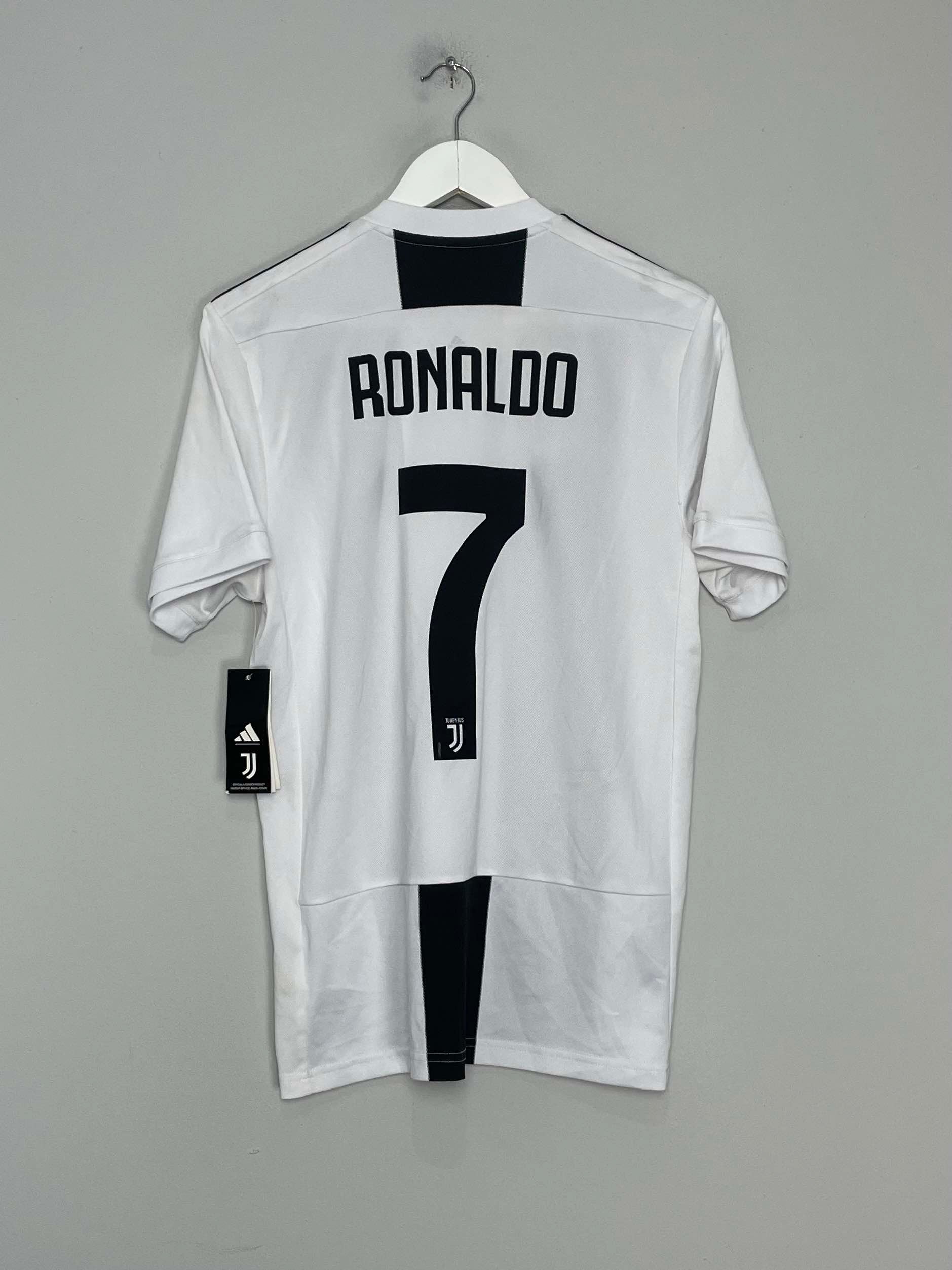 2018/19 JUVENTUS RONALDO #7 *BNWT* HOME SHIRT (M) ADIDAS