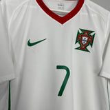 2008/10 PORTUGAL RONALDO #7 AWAY SHIRT (L) NIKE