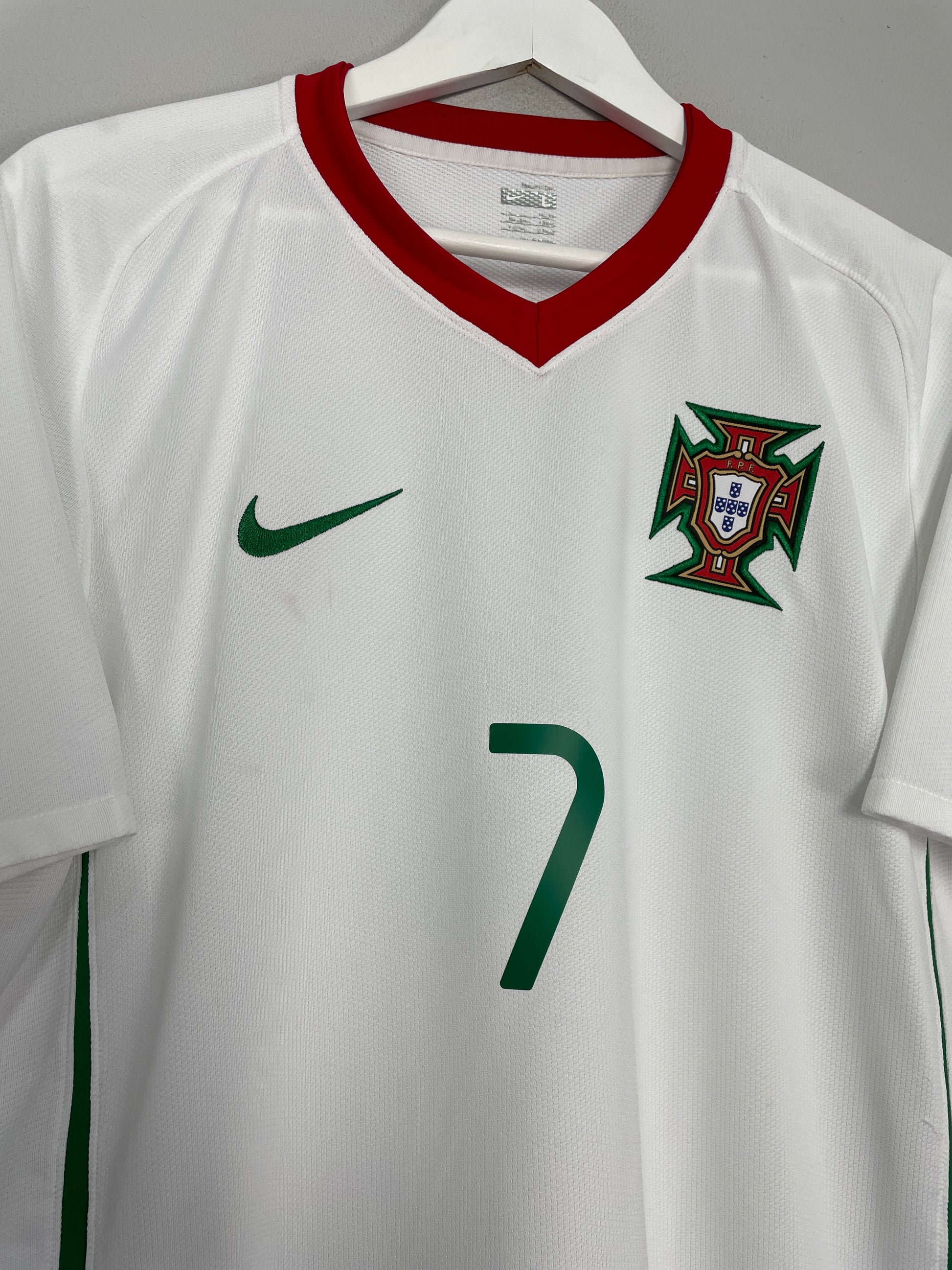 Portogallo 2008 maglia Nike Cristiano Ronaldo #7 away