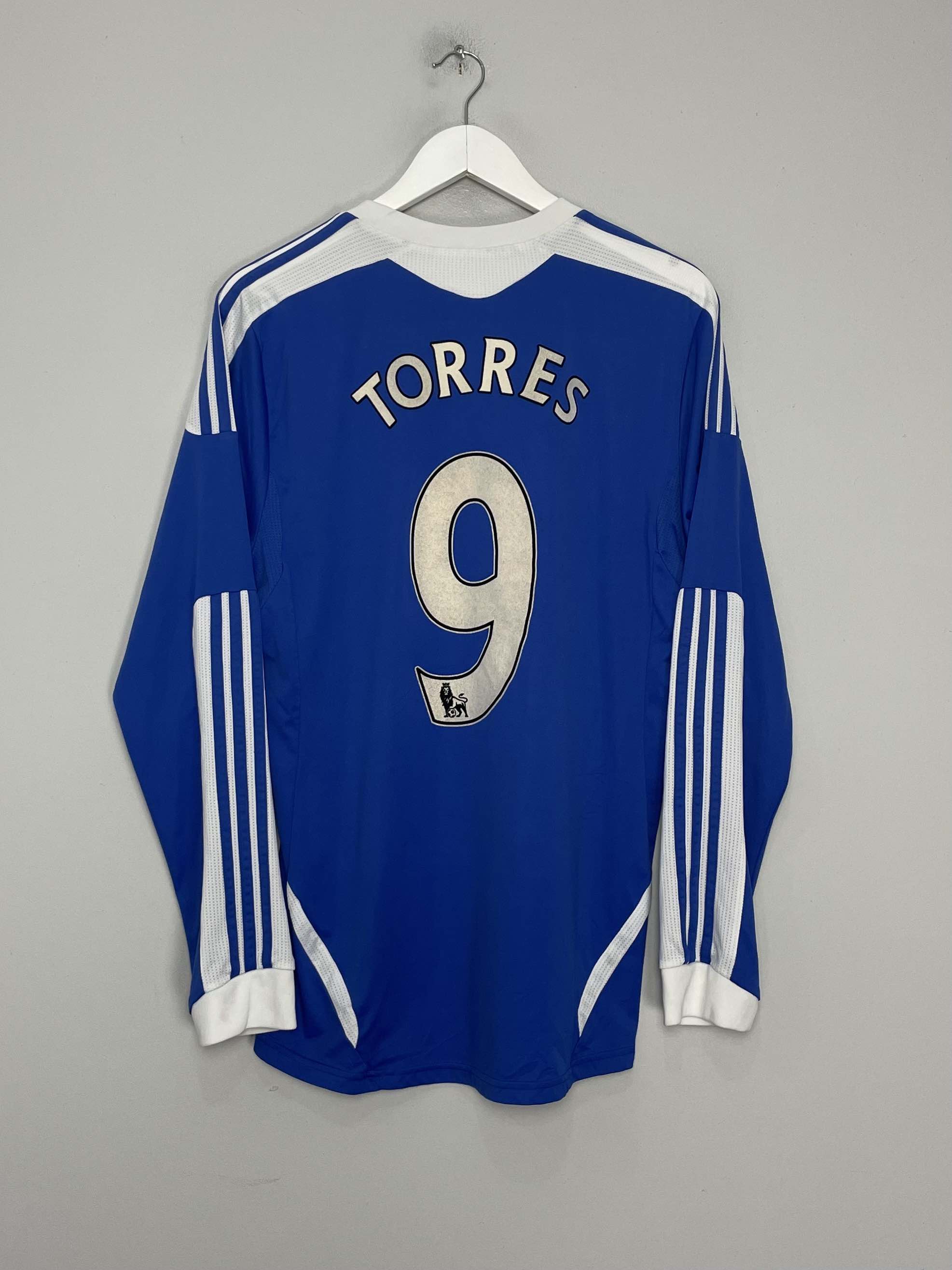 CULT KITS - 2011/12 CHELSEA TORRES #9 L/S HOME SHIRT (L) ADIDAS – Cult Kits