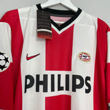 1999/00 PSV V.NISTELROOY #8 *BNWT* C/L HOME SHIRT (XL) NIKE