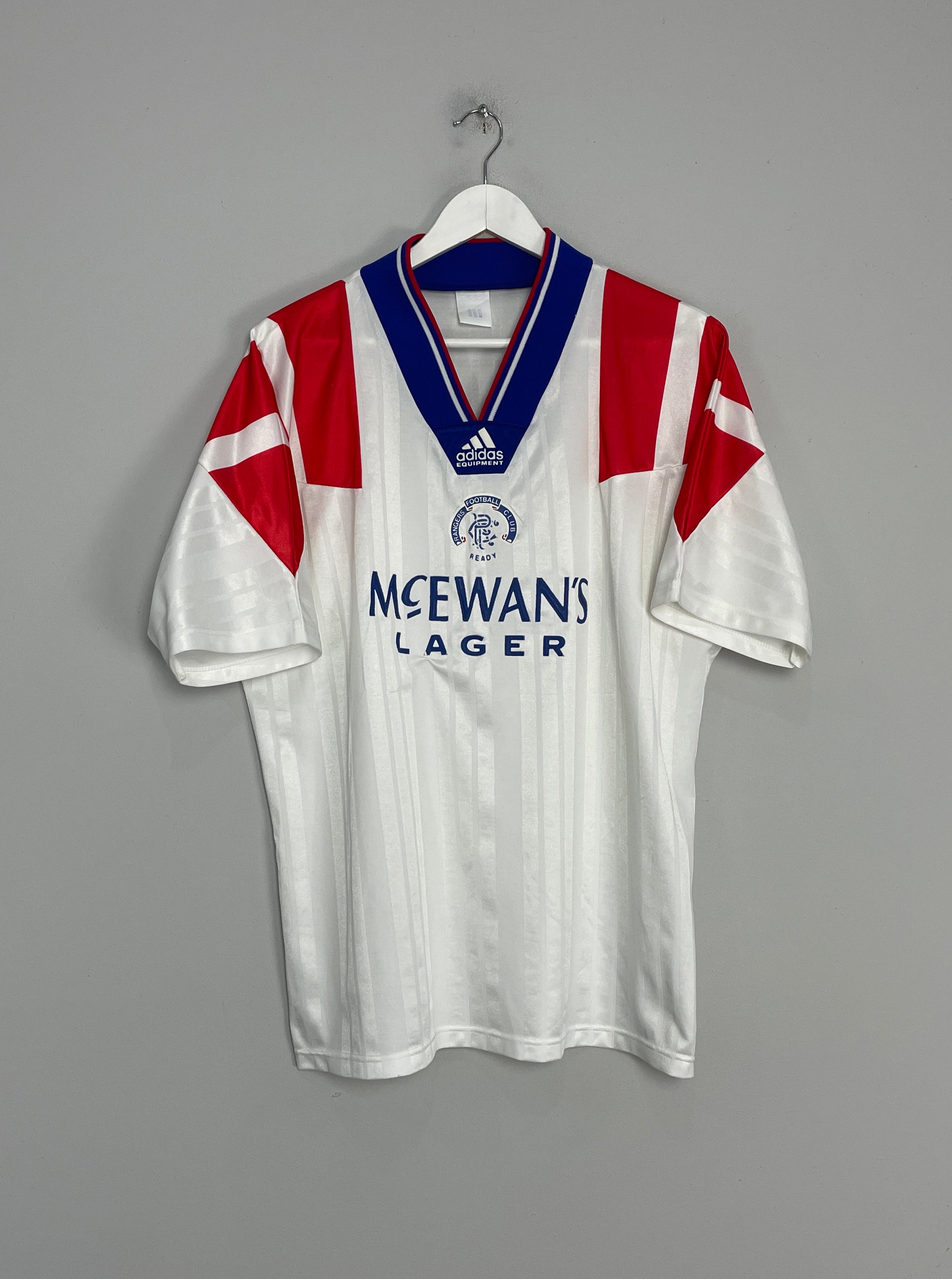 1992/94 RANGERS AWAY SHIRT (L) ADIDAS