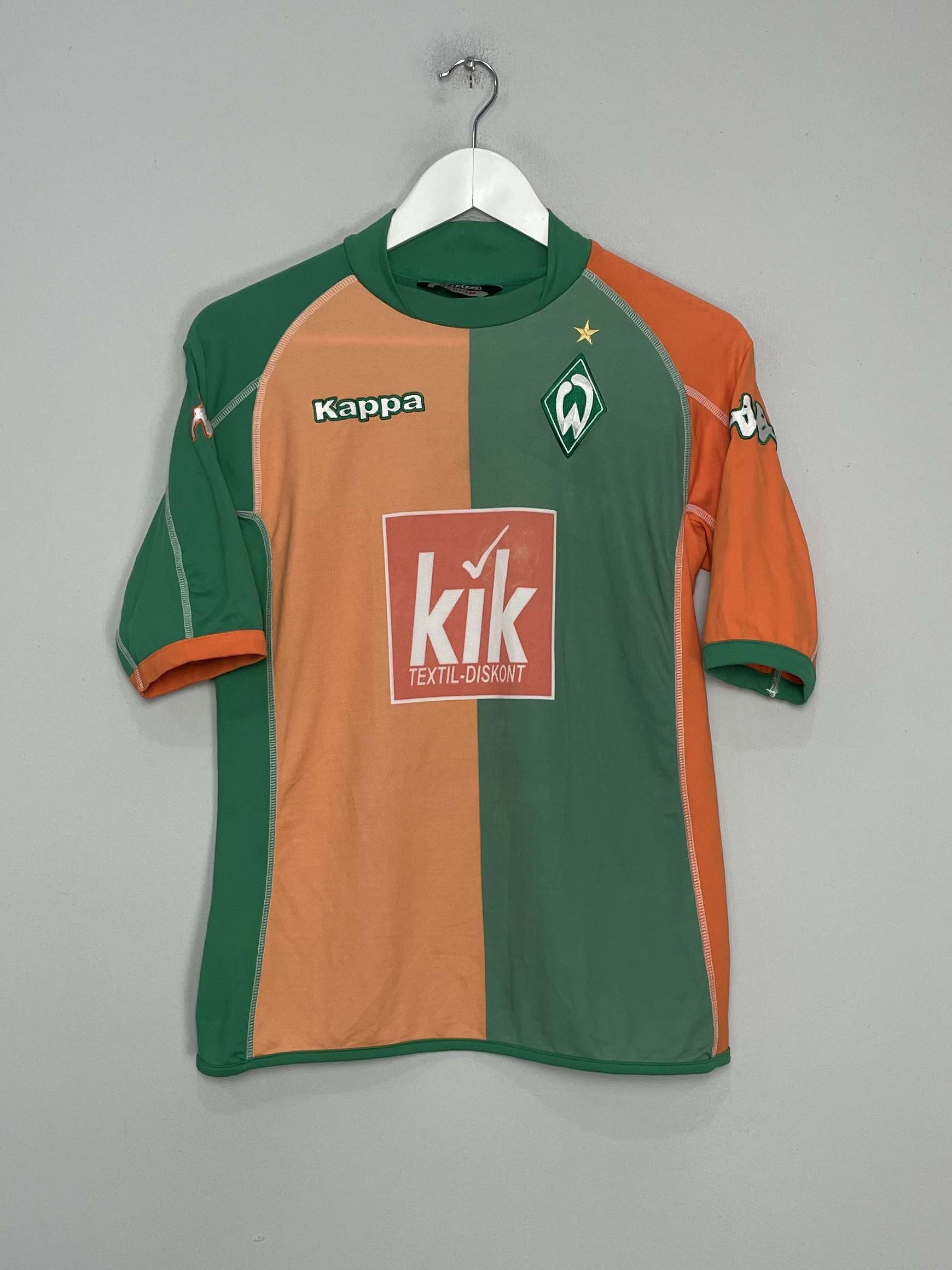 2005/06 WERDER BREMEN HOME SHIRT (M) KAPPA